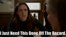 Chicago Pd Kim Burgess GIF - Chicago Pd Kim Burgess I Just Need This Done Off The Record GIFs