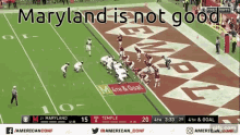 Maryland Bad Temple Football GIF - Maryland Bad Temple Football Maryland Is Not Good GIFs