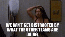 Glee Rachel Berry GIF - Glee Rachel Berry We Cant Get Distracted By GIFs