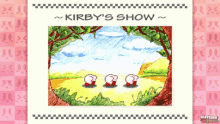 Kirby Show Dancing GIF - Kirby Show Kirby Dancing GIFs