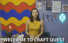 Welcome To Craft Quest Gabi GIF - Welcome To Craft Quest Gabi Myladysprout GIFs