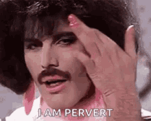 Freddie Mercury I Am Pervert GIF - Freddie Mercury I Am Pervert Tongue Out GIFs