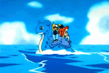 Pokemon Lapras GIF - Pokemon Lapras Swimming GIFs
