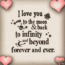 I Love You To The Moon An Back GIF