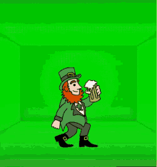 Leprechaun GIF - Leprechaun Beer St Patricks Day GIFs