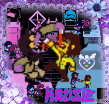 a picture of a video game with the name krusie on the bottom