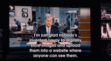 Now You'Re Just A Crazy Man Shouting "Youtube" GIF - The Newsroom Mackenzie Will GIFs