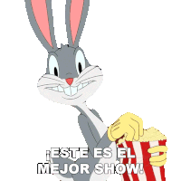 Este Es El Mejor Show Bugs Bunny Sticker - Este Es El Mejor Show Bugs Bunny Looney Tunes Stickers