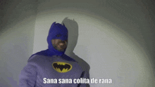 Bat Talk Sana Sana Colita De Rana GIF - Bat Talk Sana Sana Colita De Rana Spanish Bat GIFs