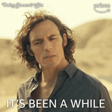 It'S Been A While Billy Dunne GIF - It'S Been A While Billy Dunne Sam Claflin GIFs