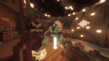 a screenshot of a minecraft game with the name nikitula12 on the bottom right