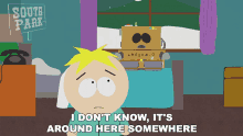 I Dont Know Butters Stotch GIF - I Dont Know Butters Stotch Eric Cartman GIFs