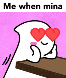Me When Mina Mina GIF - Me When Mina Mina Distrustisaw GIFs