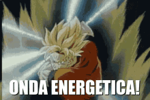 Onda Energetica Dragonball Dragon Ball Goku Mossa Di Potere GIF - Energetic Wave Kamehameha Dragon Ball Saga GIFs