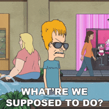 What'Re We Supposed To Do Beavis GIF - What'Re We Supposed To Do Beavis Mike Judge'S Beavis And Butt-head GIFs