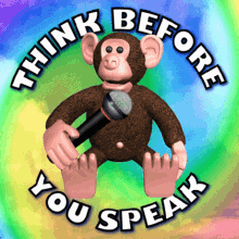 Think Before You Speak Think First GIF - Think Before You Speak Think First Common Sense GIFs