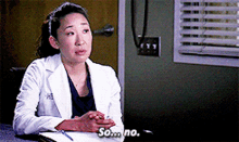 Greys Anatomy Cristina Yang GIF - Greys Anatomy Cristina Yang So No GIFs