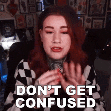 Dont Get Confused Lauren Petrie GIF - Dont Get Confused Lauren Petrie Treacle Tatts GIFs