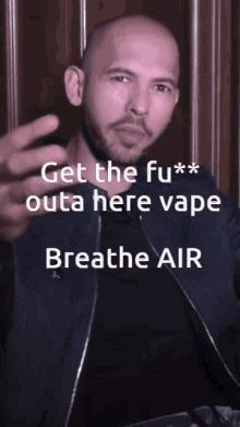 Andrew Tate Vape GIF - Andrew Tate Vape Breathe Air GIFs