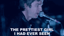 The Prettiest Girl I Have Ever Seen Noel Gallagher GIF - The Prettiest Girl I Have Ever Seen Noel Gallagher Lock All The Doors Song GIFs