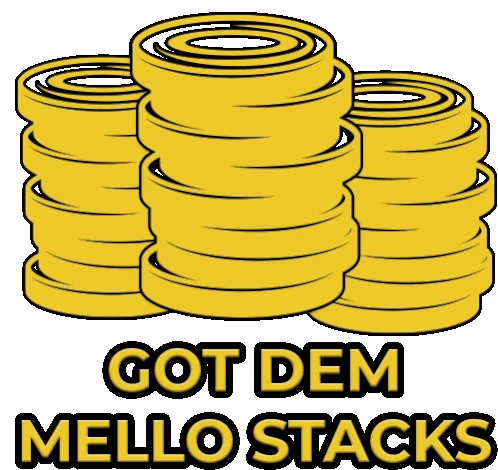 Mello Mello Token Sticker - Mello Mello Token Cryptocurrency Stickers