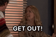 Toyah Yelling Get Out Coronation Street GIF - Toyah Yelling Get Out Coronation Street Corrie GIFs