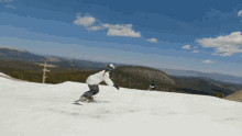 snowboarding trick