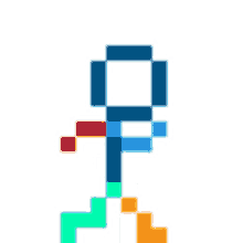 pixel art 2d walking animation