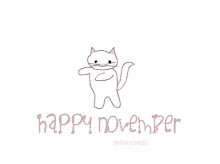 Cat Dancing GIF - Cat Dancing Happy November GIFs