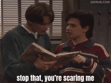 Boy Meets World Stop That GIF - Boy Meets World Stop That Scaring Me GIFs