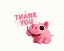 Thank You Cute GIF - Thank You Cute Pink - Discover & Share GIFs