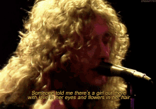 Led Zeppelin Love In Her Eyes GIF - Led Zeppelin Love In Her Eyes Flowers In Her Hair GIFs