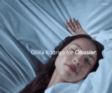Olivia Rodrigo Glossier GIF - Olivia Rodrigo Glossier GIFs