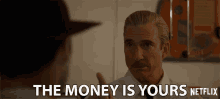 The Money Is Yours Dylan Mcdermott GIF - The Money Is Yours Dylan Mcdermott Ernie West GIFs