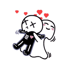 hug couple