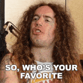 So Who'S Your Favorite Metal Band Then Bradley Hall GIF - So Who'S Your Favorite Metal Band Then Bradley Hall What'S Your Favorite Metal Band GIFs