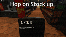 Roblox Stock Up GIF - Roblox Stock Up Hop On GIFs