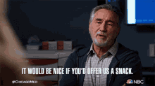 It Would Be Nice If Youd Offer Us A Snack Jim Foster GIF - It Would Be Nice If Youd Offer Us A Snack Jim Foster Chicago Med GIFs