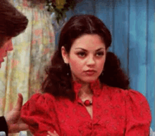 A Firm Yes GIF - That70s Show Mila Kunis Jackie GIFs