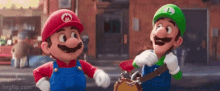 Super Mario Bros Movie Luigi GIF - Super Mario Bros Movie Luigi Mario Mushroom GIFs