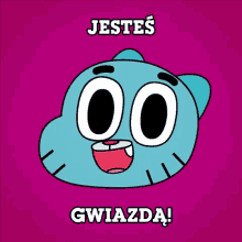Gumball Jestes Gwiazda GIF - Gumball Jestes Gwiazda Happy GIFs