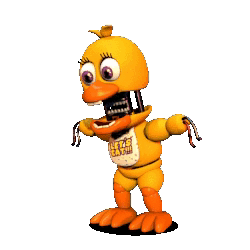 withered chica | Sticker