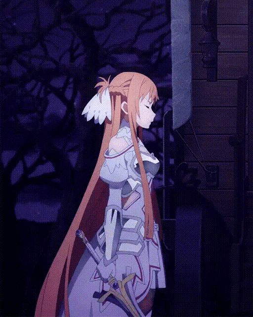 Asuna Cut GIF - Asuna Cut Protect - Discover & Share GIFs