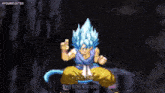 a pixel art of a cartoon character with the name hyourinjutsu