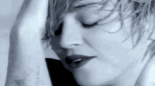 Close Up Pretty Face GIF - Close Up Pretty Face Closed Eyes GIFs