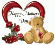 Happy Mothers Day Teddy Bear GIF - Happy Mothers Day Teddy Bear GIFs