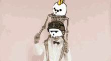 skelet guys skeleton skeleton dance