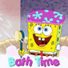 Bath Time Spongebob Squarepants GIF - Bath Time Spongebob Squarepants Spongebob GIFs