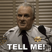 Tell Me Sheriff Walker Conley GIF - Tell Me Sheriff Walker Conley Ruthless GIFs