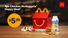 Mcdonalds Happy Meal GIF - Mcdonalds Happy Meal Chicken Mcnugget Happy Meal GIFs